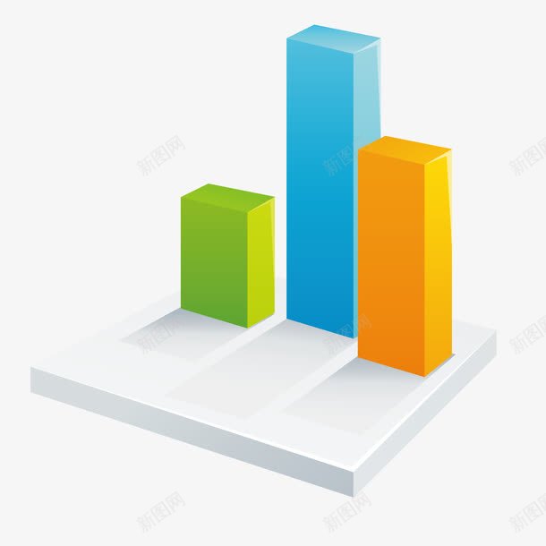 水晶之感立体柱形信息图表png免抠素材_新图网 https://ixintu.com PPT 信息 分类 创意 商务 图表 多彩 示意图 素材 统计 说明