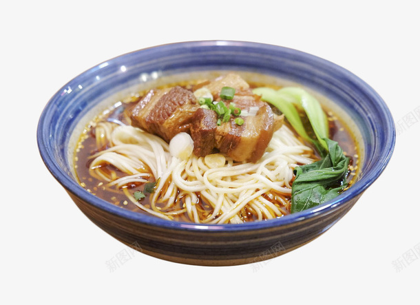 美味特色传统面食青菜卤肉面png免抠素材_新图网 https://ixintu.com 主食 传统面食 卤肉面 大肉面 汤面 汤面碗 特色美食 面食 餐馆美食