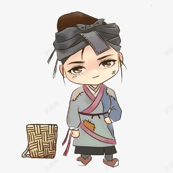 可怜的乞丐png免抠素材_新图网 https://ixintu.com 乞丐 乞讨 伤心 卡通 卡通乞丐 可怜 手绘 破烂 衣衫褴褛 难过