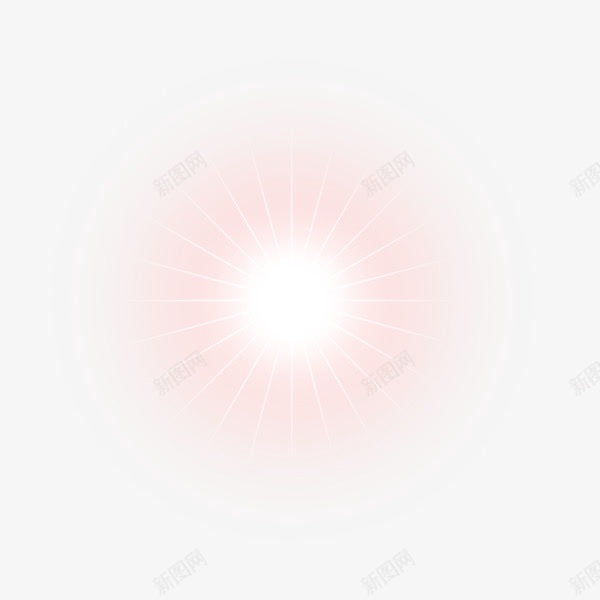 红色光源png免抠素材_新图网 https://ixintu.com 发光 太阳光束 扩散 酷炫 闪亮