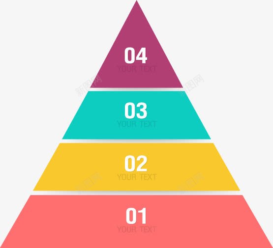 彩色金字塔矢量图ai免抠素材_新图网 https://ixintu.com 三角 分层 分层金字塔 步骤 目录 矢量图 矢量素材 金字塔