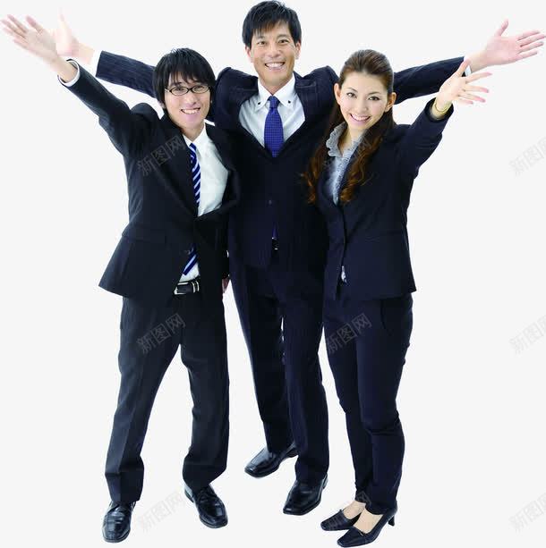 公司商务人员png免抠素材_新图网 https://ixintu.com 公司 商务人员 团队 成员