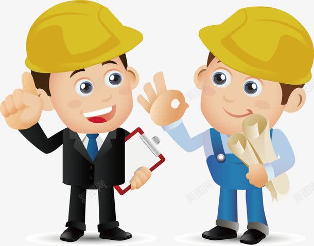 建筑工程师png免抠素材_新图网 https://ixintu.com 城市插画 头盔 建筑工人 建筑工程师矢量素材 建筑插画 职业人物 职业男性