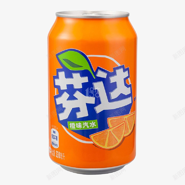 芬达碳酸饮料png免抠素材_新图网 https://ixintu.com fenda 橙味汽水 碳酸饮料 芬达