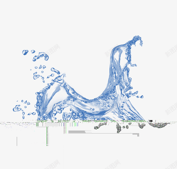 水的效果09png免抠素材_新图网 https://ixintu.com 水 水滴 碰撞 透明