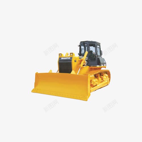 推土机png免抠素材_新图网 https://ixintu.com 交通工具 大型的工程车 工程机械 施工设备
