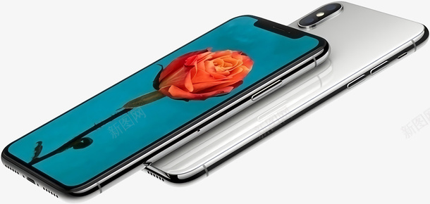 iPhoneX机型侧卧png免抠素材_新图网 https://ixintu.com 3C产品 Max X XS Xs iPhone 手机膜 智能手机 苹果手机