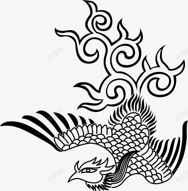起飞的凤凰png免抠素材_新图网 https://ixintu.com 丹鸟 凤凰 凤凰尾巴 凤尾 吉祥象征 朱鸟 漂亮尾巴 火鸟 神兽 神鸟 羽翼 飞翔 飞鸟 飞龙之子