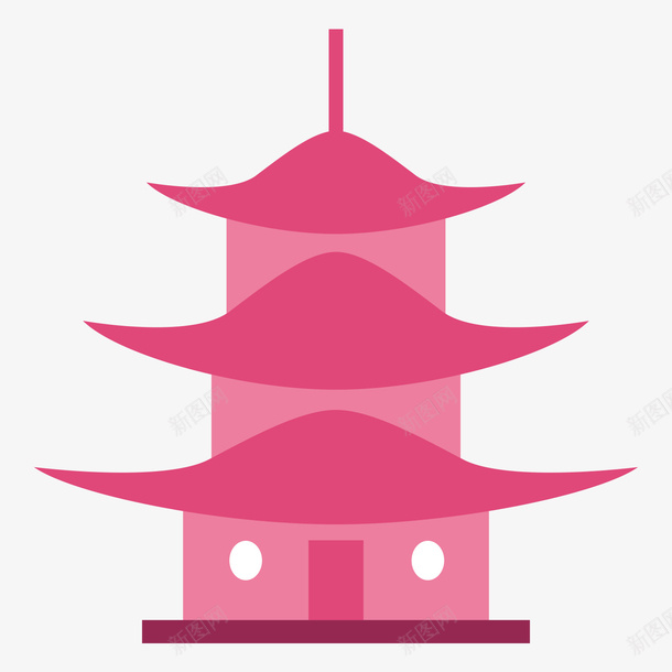 卡通中国寺庙建筑旅游景点png免抠素材_新图网 https://ixintu.com 中国 免抠 卡通庙 寺庙 建筑 旅游 旅游景点 景点