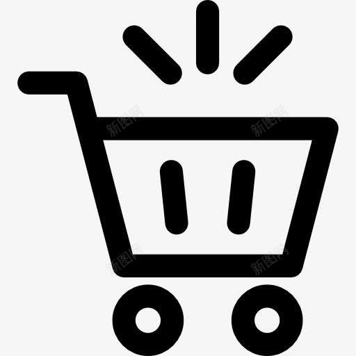 清空购物车图标png_新图网 https://ixintu.com 商务 在线商店 网上商店 购物 购物车 超市