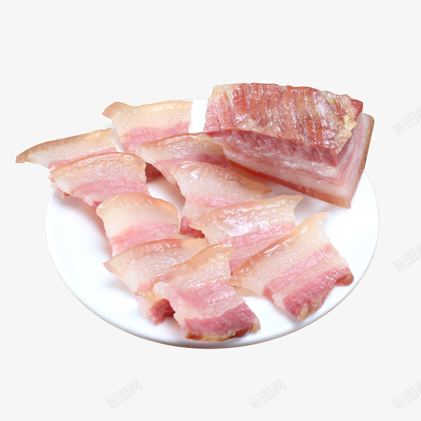 安徽五花肉咸肉切片png免抠素材_新图网 https://ixintu.com 五花肉片 产品实物 土猪腌肉 安徽五花肉咸肉切片 干货特产 正宗农家自制风干腊味 老腊肉