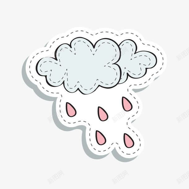 云朵png免抠素材_新图网 https://ixintu.com 云 云朵 卡通 可爱 母婴 水滴 雨水