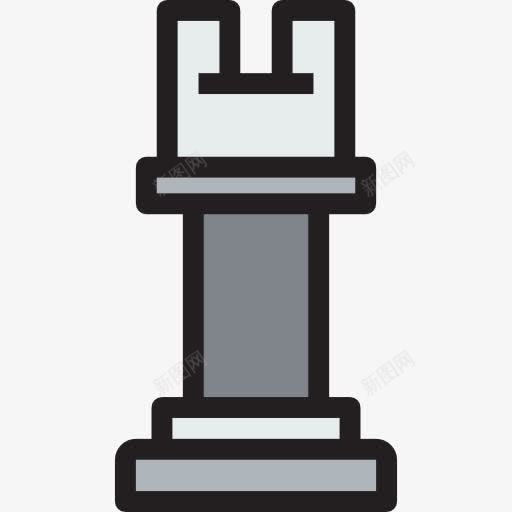 战略图标png_新图网 https://ixintu.com 业务 商业和金融 国际象棋棋子 塔 战略 西洋棋 象棋