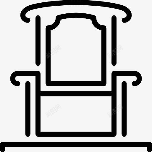 宝座图标png_新图网 https://ixintu.com 君主制 宝座 杂项 版税 贵族