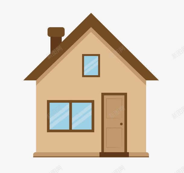 房屋矢量图ai免抠素材_新图网 https://ixintu.com 别墅 外国人居住 小洋房 矢量图