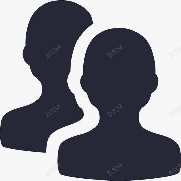 用户好友图标png_新图网 https://ixintu.com 用户好友