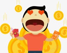 天上掉金币男性人物png免抠素材_新图网 https://ixintu.com 人物 吃金币 天上 男性 金币
