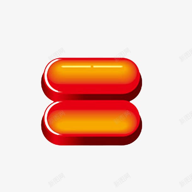 中国风喜庆的红色等号图标png_新图网 https://ixintu.com 卡通符号 卡通等于号 卡通等号 喜庆的红色 数学等号 标识符号 等号