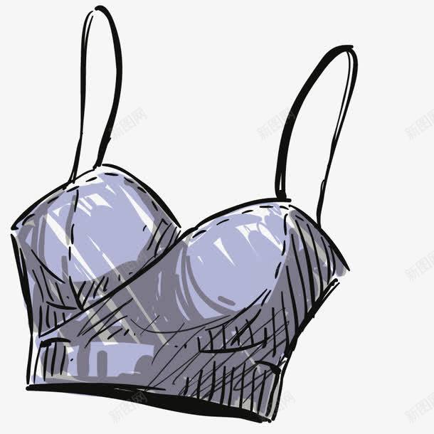 配饰内衣png免抠素材_新图网 https://ixintu.com 插画 文胸 胸罩 艺术 衣服