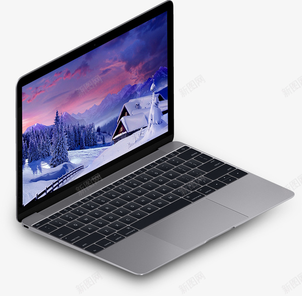 macbook苹果电脑苹果笔记本png免抠素材_新图网 https://ixintu.com mac 电脑 笔记本电脑 苹果