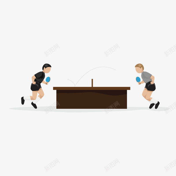 打乒乓球的男孩png免抠素材_新图网 https://ixintu.com 乒乓球 休闲 健康运动 卡通人物 娱乐 室内项目