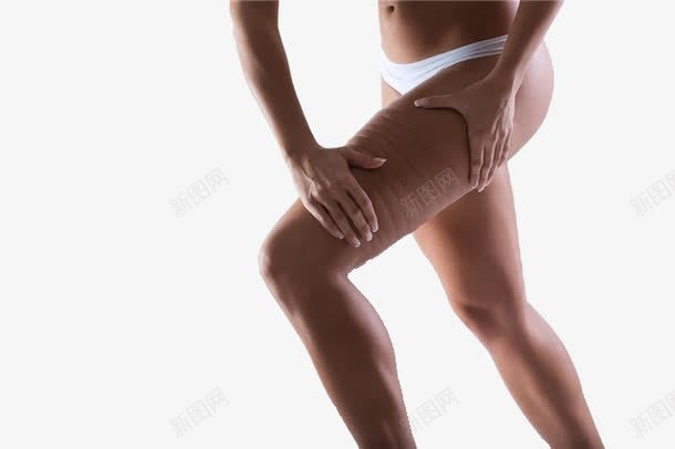 实物按摩腿部减压png免抠素材_新图网 https://ixintu.com 健美 减压 压力 大腿 小麦色的皮肤 按摩 放松