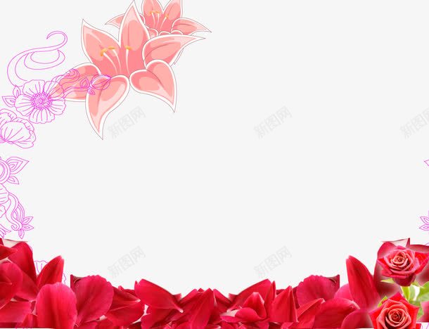 节日海报背景花朵装饰效果png免抠素材_新图网 https://ixintu.com 三八节海报 喜庆元素 效果 海报 海报背景 海报装饰 背景 背景海报 背景装饰 节日 节日海报 节日背景 花朵 花朵海报 花朵背景 装饰 装饰海报 装饰背景