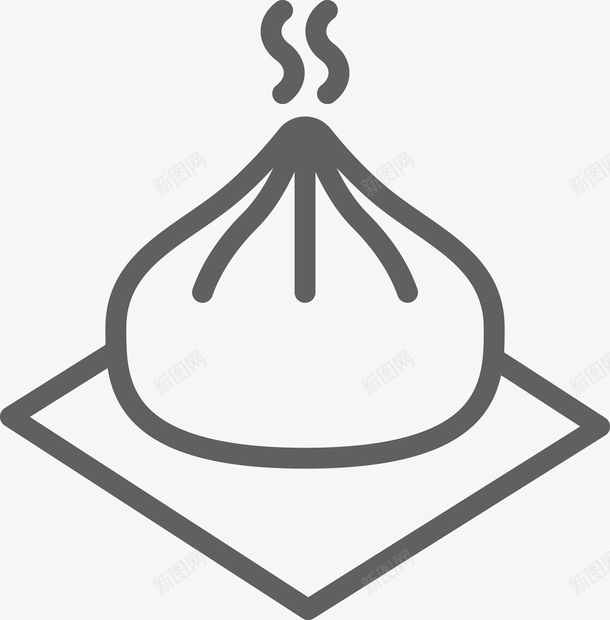 手绘冒着烟的包子图矢量图eps免抠素材_新图网 https://ixintu.com 冒烟 冒烟的食物 卡通食物 烟气 烟雾 热气 热食物 食物 食物冒烟 矢量图