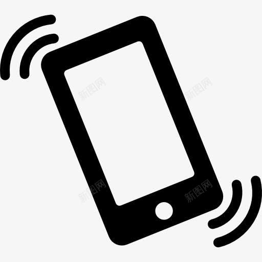 电话铃响图标png_新图网 https://ixintu.com 工具和器具 戒指 手机 电话 符号 铃声