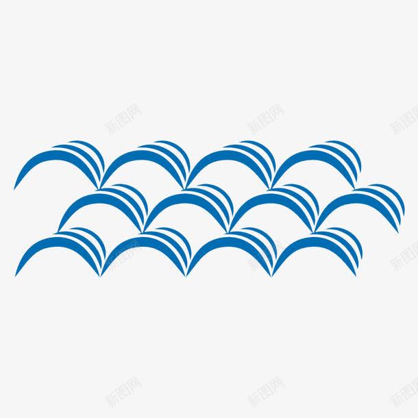 简洁条纹海浪分割线png免抠素材_新图网 https://ixintu.com 分割 分割线 卡通 水波 波浪 波浪分割线 装饰 边框 隔断