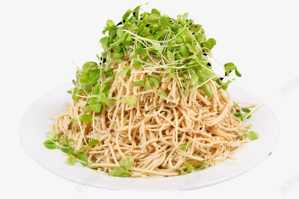 香椿拌豆腐丝png免抠素材_新图网 https://ixintu.com 传统美食 家常菜 餐饮美食 香椿苗凉菜 香椿豆腐丝