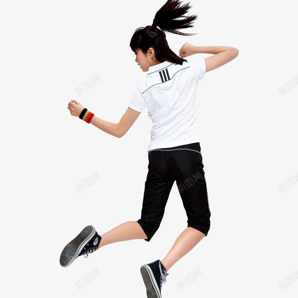 运动服奔跑的背影png免抠素材_新图网 https://ixintu.com 健康 奔跑的背影 女生 安全 晨跑 肌肉 跑步 运动 运动服