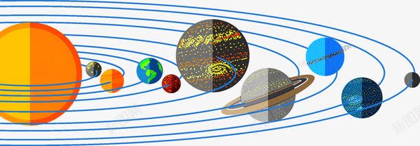 九大行星矢量图ai免抠素材_新图网 https://ixintu.com 九大行星 土星 地球 天王星 太阳 恒星 木星 水星 海王星 火星 行星 金星 矢量图