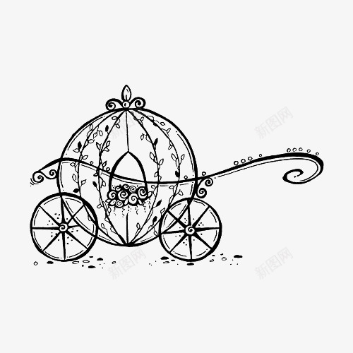手绘黑色南瓜马车图标png_新图网 https://ixintu.com Cinderella 南瓜马车 手绘 格林童话 灰姑娘 灰姑娘南瓜马车 灰姑娘手绘 简笔画 辛德瑞拉