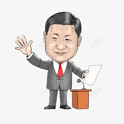 公务员开大会卡通png免抠素材_新图网 https://ixintu.com 任务 公务员卡通 卡通手绘 卡通画 学历 开会 当官 形象 铁饭碗
