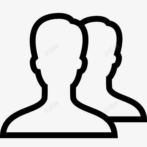 用户群图标png_新图网 https://ixintu.com 多人聊天卡通 多人聊天小图标 扁平化卡通群组聊天图标 新建 添加 用户群 群组 群组聊天图标免扣