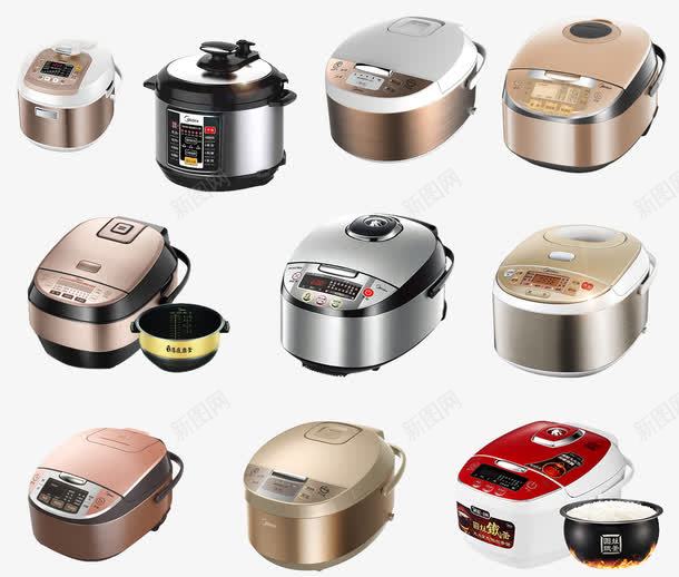 3C产品家用电器电饭煲png免抠素材_新图网 https://ixintu.com 3C产品 产品实物 压力煲 家用电器 电饭煲 高压锅