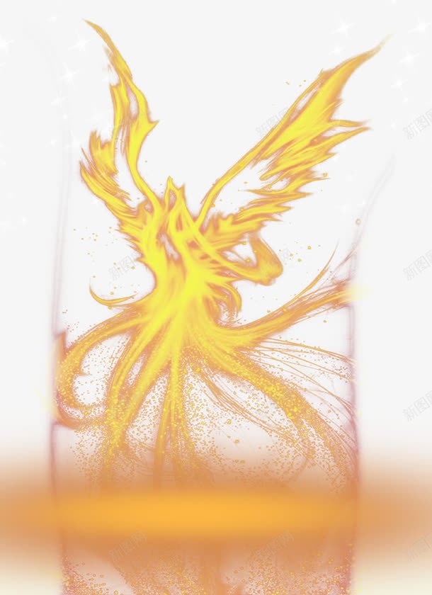 火凤凰png免抠素材_新图网 https://ixintu.com 凤凰 凤凰源文件 星星 浴火重生 涅槃重生