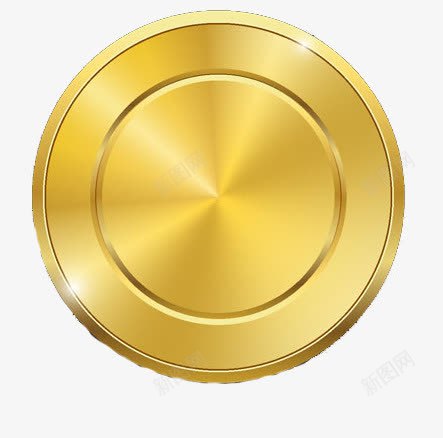 普通的金币png免抠素材_新图网 https://ixintu.com 硬币 金光闪闪 金色