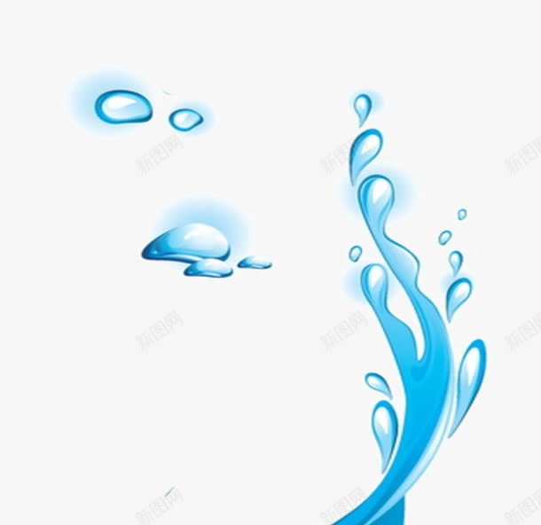 喷洒的水滴png免抠素材_新图网 https://ixintu.com nbsp 动感 动感水纹 动感水花 喷溅 水波 水滴 水珠 水花 波浪 泼水节 飞溅的水花