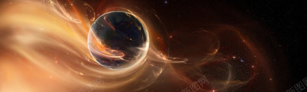 科幻太空banner背景jpg设计背景_新图网 https://ixintu.com 星空 星际 游戏 火焰 火焰喷射 烟雾 电商 酷炫