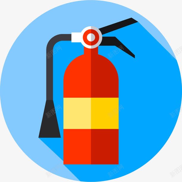 灭火器图标png_新图网 https://ixintu.com 卡通图标 卡通消防员救援 救火 消防安全 消防设备 火灾报警 火灾救援 灭火器