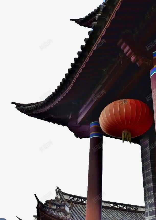 云南拱辰楼风景png免抠素材_新图网 https://ixintu.com 云南 名胜古迹 地方景点 实物图 拱辰楼 摄影图 灯笼 风景 高清图片