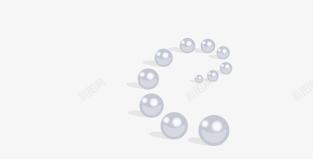 白色珍珠png免抠素材_新图网 https://ixintu.com spa 水疗 珍珠 珠宝