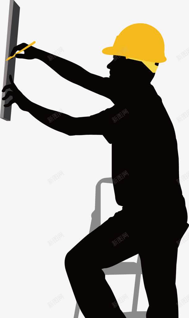 安装工人png免抠素材_新图网 https://ixintu.com 上班族 卡通工人剪影 安装工人 建筑工人 施工人 维修工人 装修工人