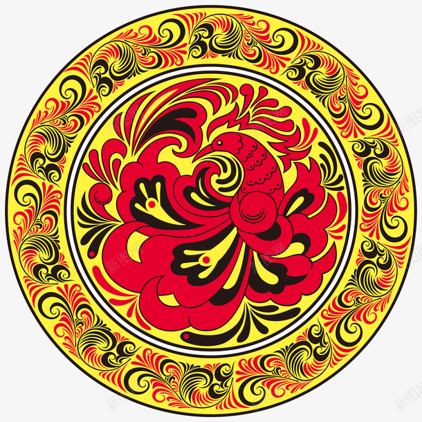 圆上的凤凰图案png免抠素材_新图网 https://ixintu.com 丹鸟 凤凰 凤凰尾巴 凤尾 吉祥象征 图案 朱鸟 漂亮尾巴 火鸟 神兽 神鸟 羽翼 飞鸟 飞龙之子