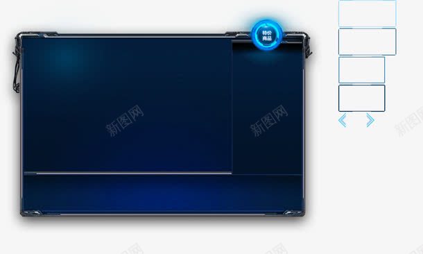 游戏边框消息框公告框png免抠素材_新图网 https://ixintu.com 公告 消息 游戏 边框