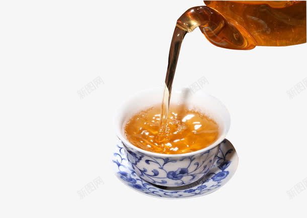 倒大红袍茶png免抠素材_新图网 https://ixintu.com 倒大红袍茶 茶具 茶品 茶杯