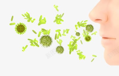 花粉过敏png免抠素材_新图网 https://ixintu.com 传播 细菌 花粉