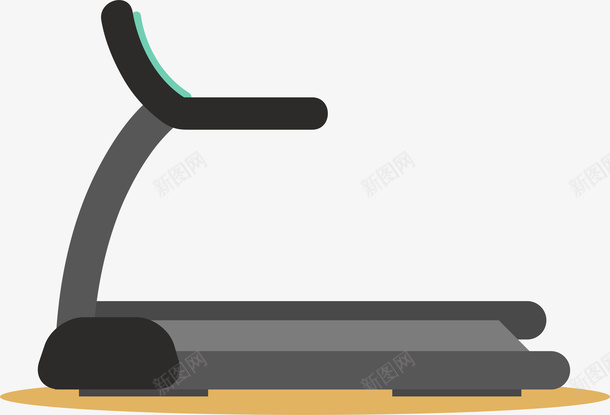 体育器材跑步机器矢量图ai免抠素材_新图网 https://ixintu.com 体育用品 健身器材 卡通 机器 生活百科 设计 跑步机 运动 矢量图